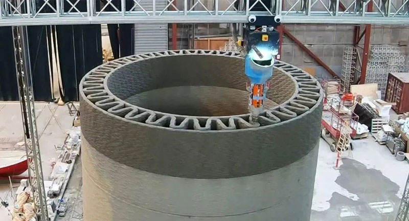 3D打印混凝土正在改變建筑行業